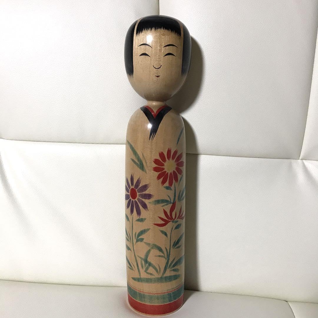 伝統こけし　佐藤秀一 作 佐藤秀一（遠刈田） | Kokeshi Wiki